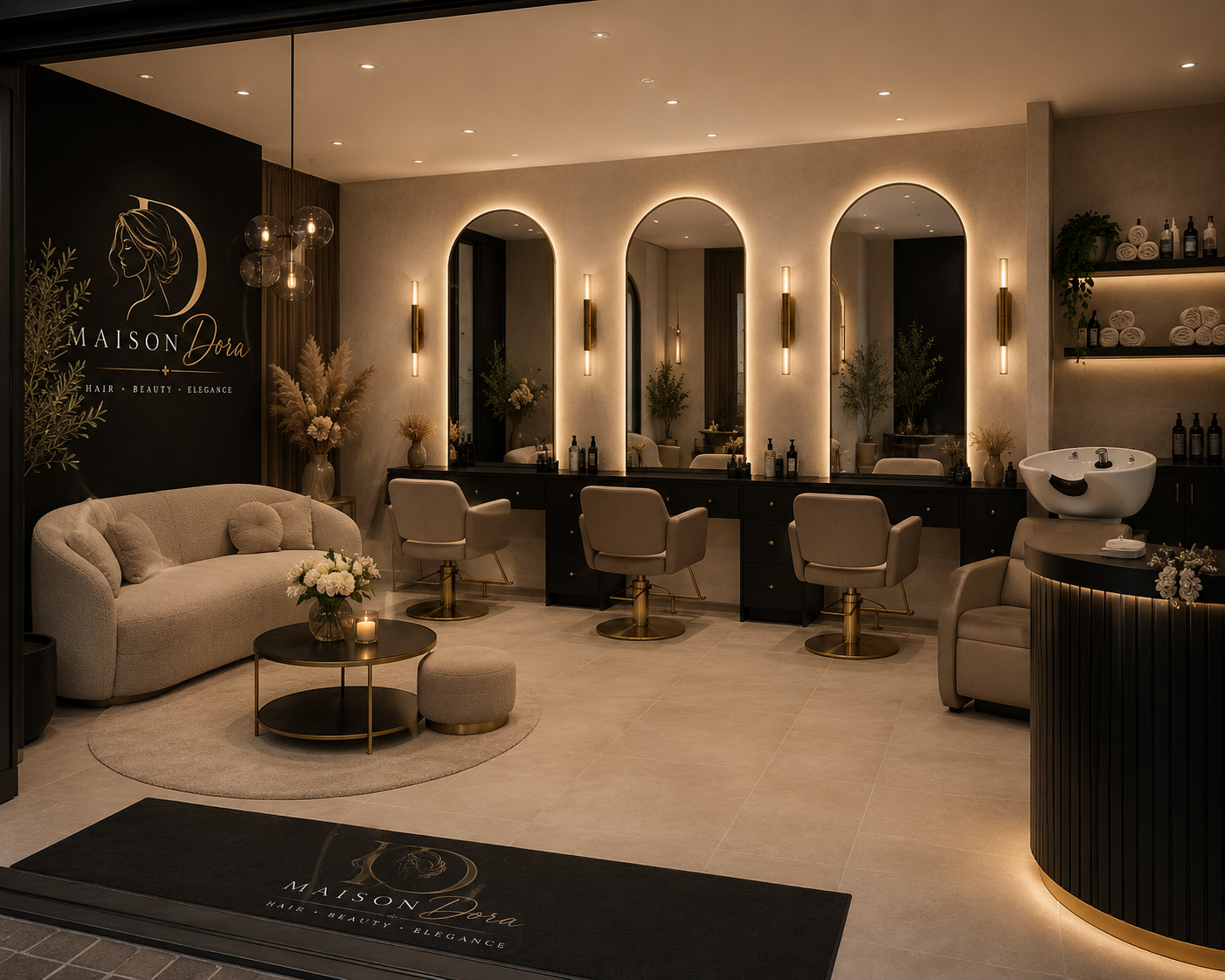 Maison Dora salon